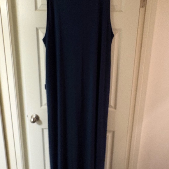 Sunnah Style sleeveless Abaya in dark navy - Picture 7 of 8